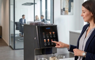 Kaffeevollautomat im Büro