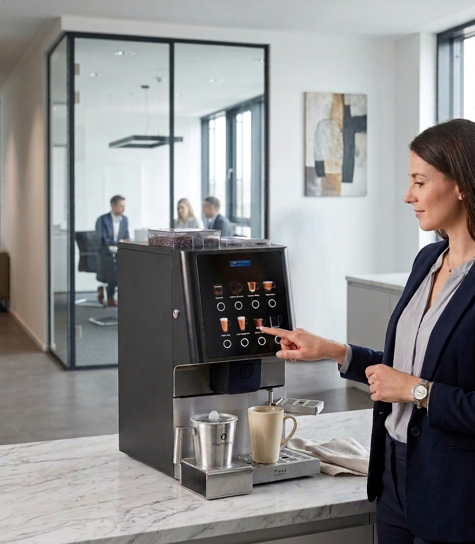 Kaffeevollautomat im Büro