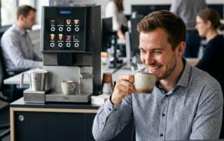 kaffemaschine im buro