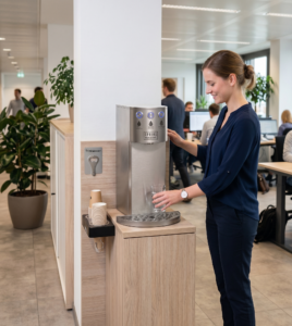 Wasserspender im Büro