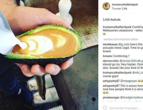 Trend oder Scherz? Die Avolatte für Hipster