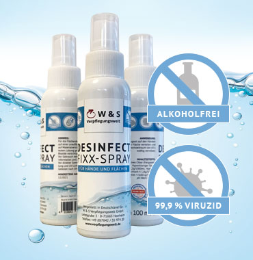 W&S Desinfektionsspray - Desinfect Fixx Spray