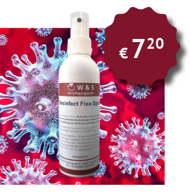 W & S – Desinfect Fixx Spray W & S - Desinfect Fixx Spray