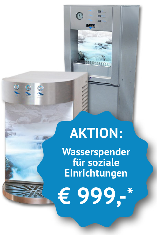 W & S Wasserspender für soziale Einrichtungen