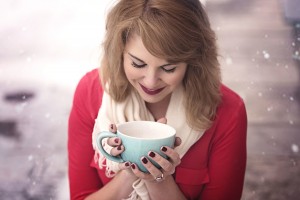 Kaffeetrinkerin
