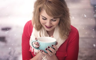 Kaffeetrinkerin