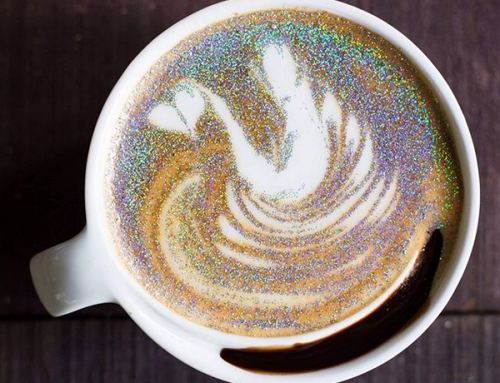 Der neueste Trend aus Australien: Glitzerkaffee