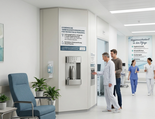 Wasserspender für Kliniken: Leitungsgebundene Systeme im Gesundheitswesen