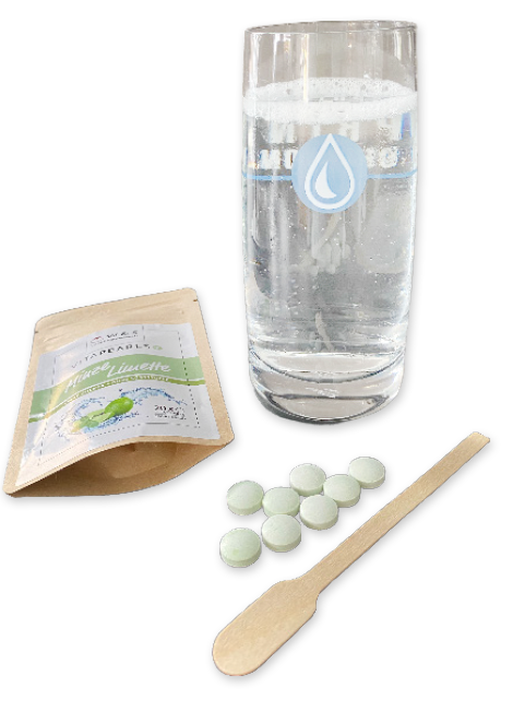 W & S Verpflegungswelt - Waterpearls mit Wasserglas